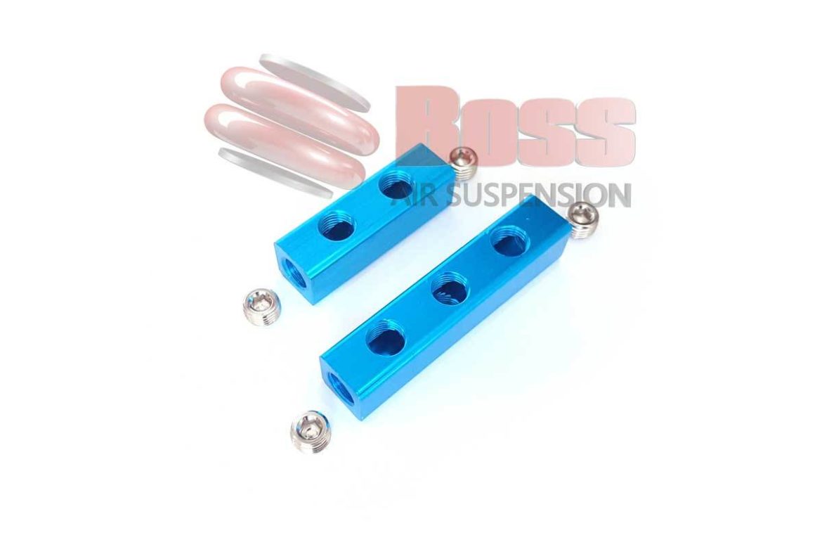 Air Manifold Block 3 way Boss Air Suspension NZ Ltd